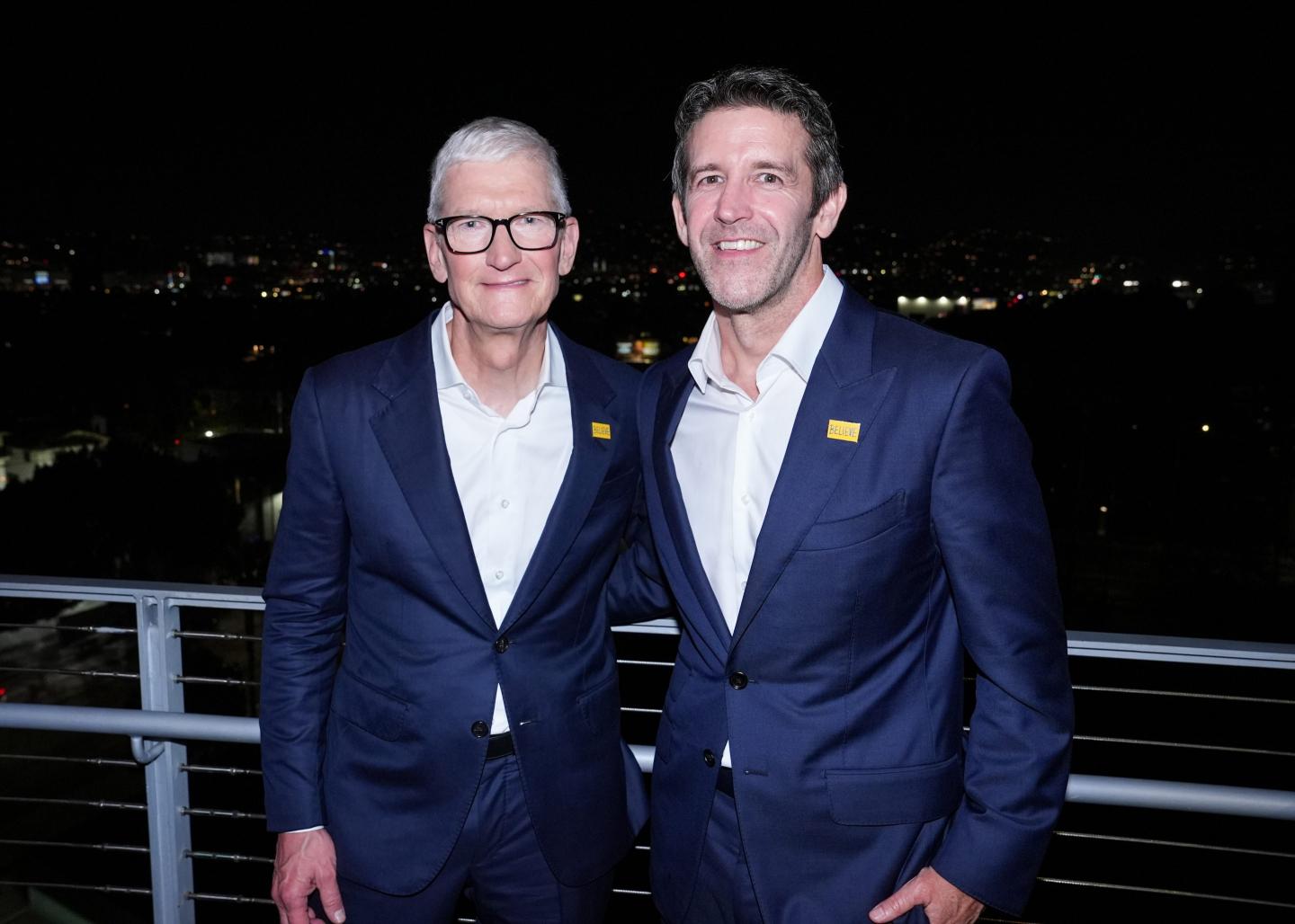 Two men in suit coats.