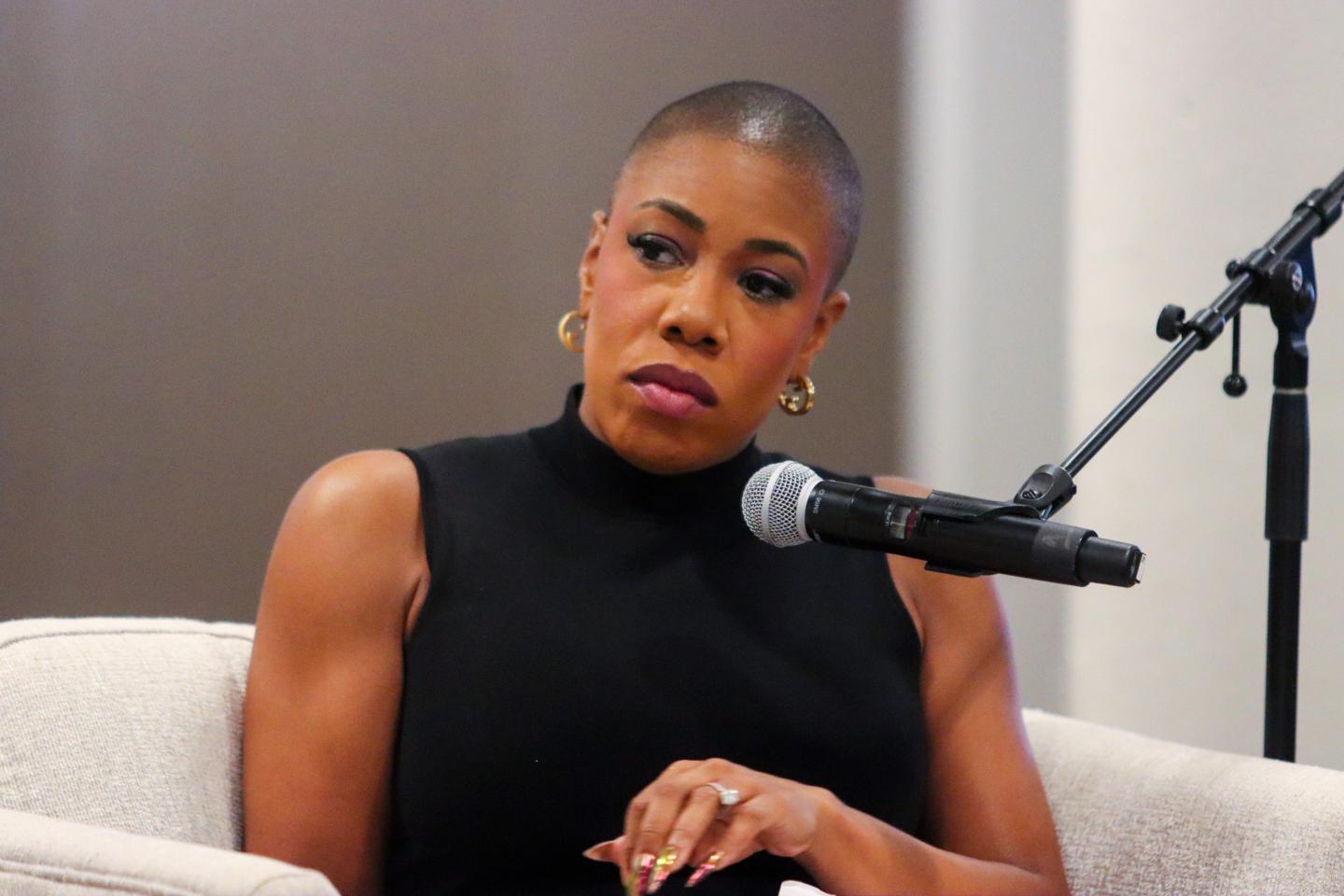 Symone Sanders Townsend said Trump's White House ban on MS NOW, Politico and CNN is about the midterms.