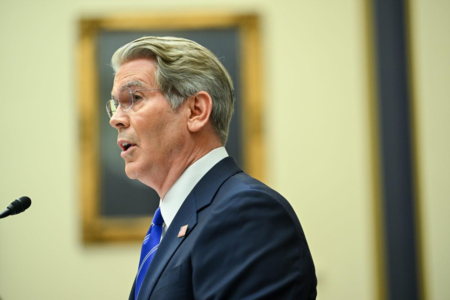 Scott Bessent, US treasury secretary.