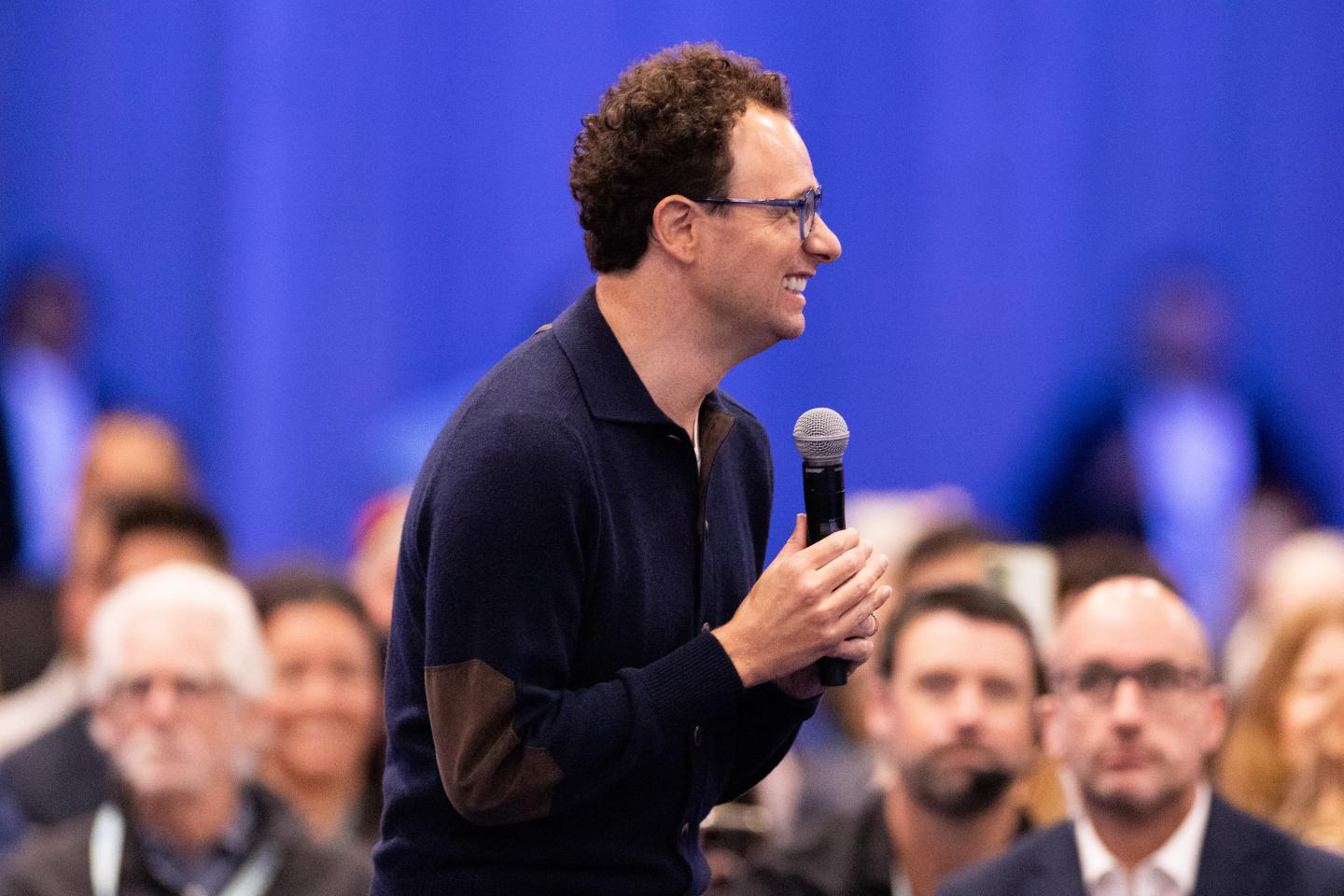 Anthropic CEO Dario Amodei in San Francisco, California on September 15, 2026. (Photo: Benjamin Fanjoy/Getty Images)