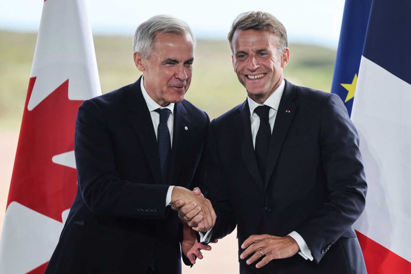 Canada and France in talks to deepen ties and ‘live our lives as we choose’ while Macron also seeks oil and gas as Iran war disrupts supplies