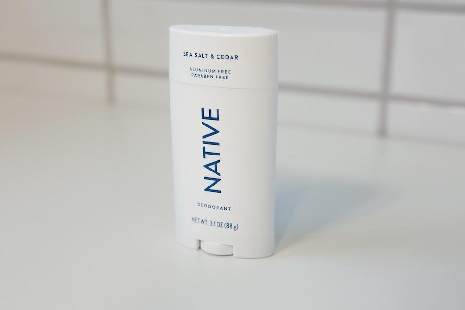 Native as best deodorant