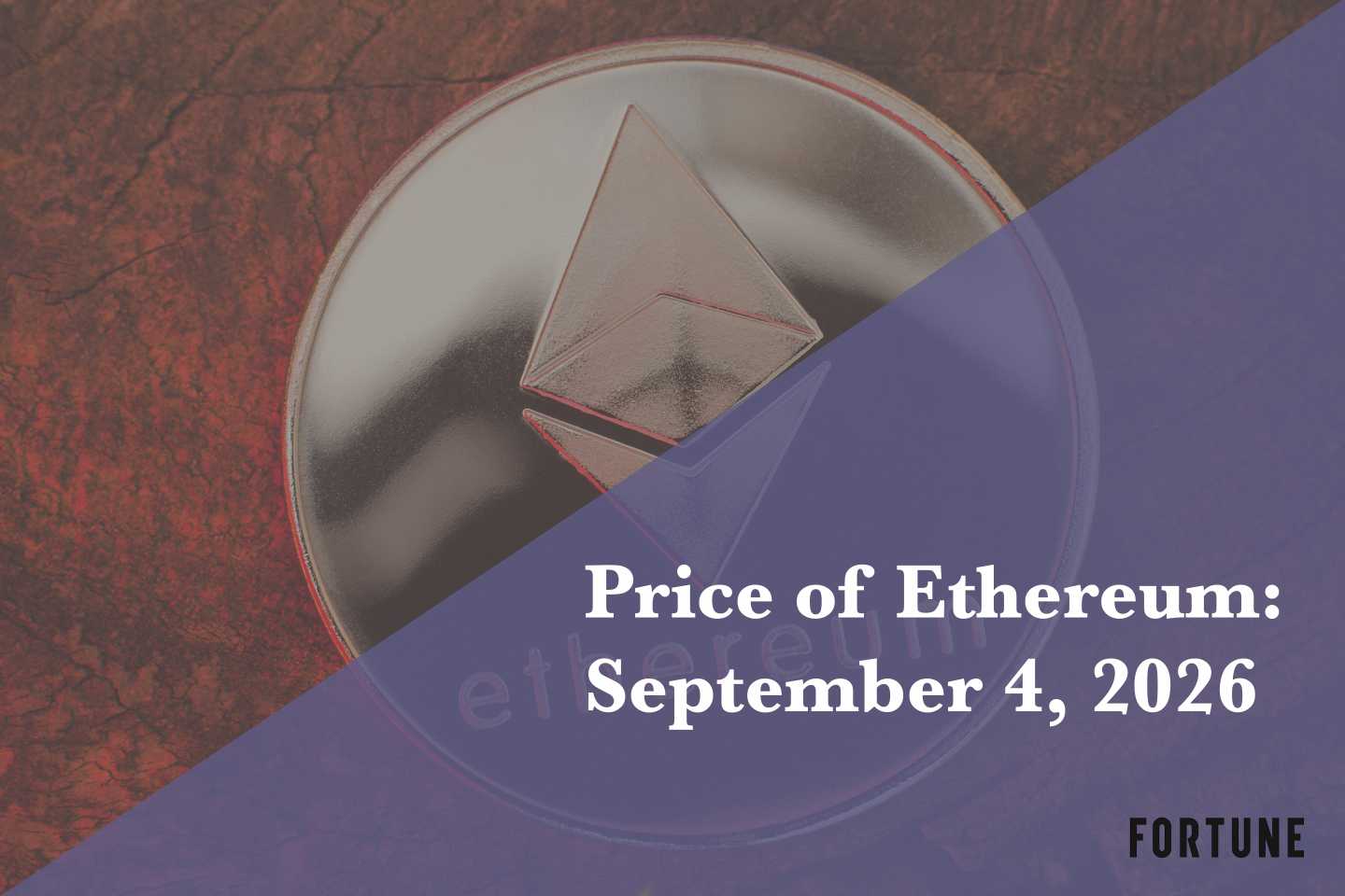 Current price of Ethereum for Sept. 4, 2026