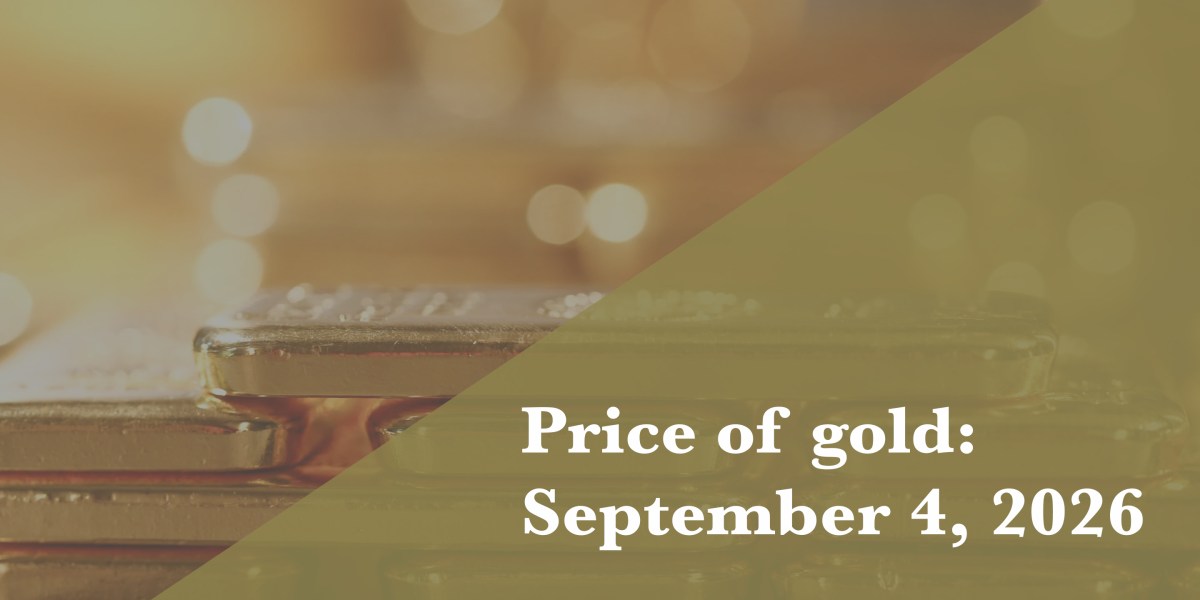 Current price of gold: Month Day, Year
