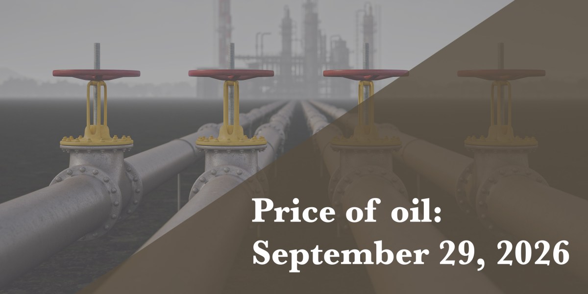 Oil Prices Drop to 0.19 per Barrel Oil Prices Drop to 0.19 per Barrel