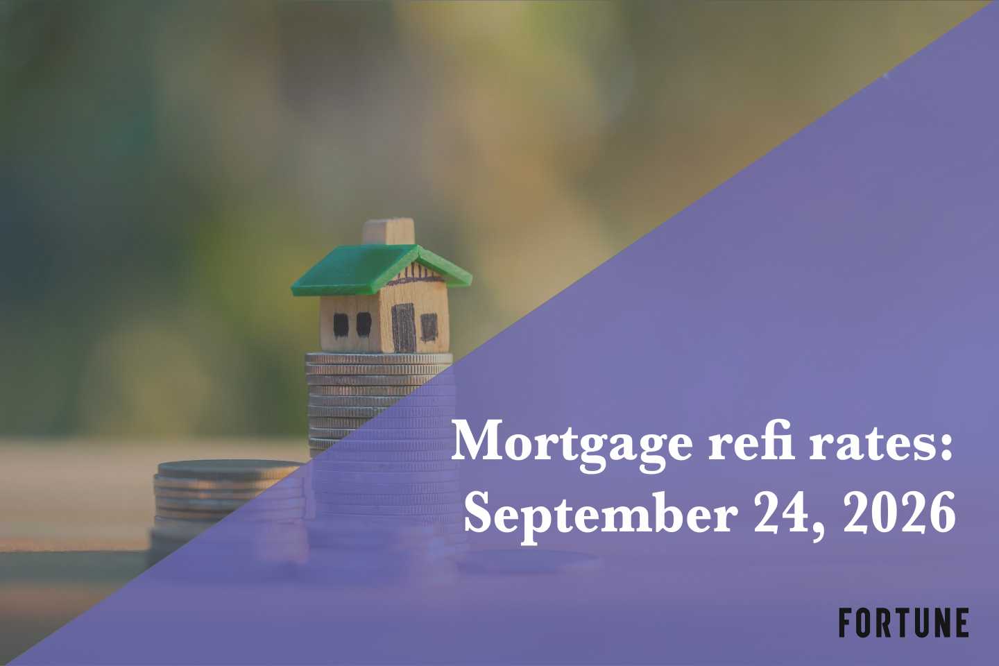 Current refi mortgage rates report for Sept. 24, 2026
