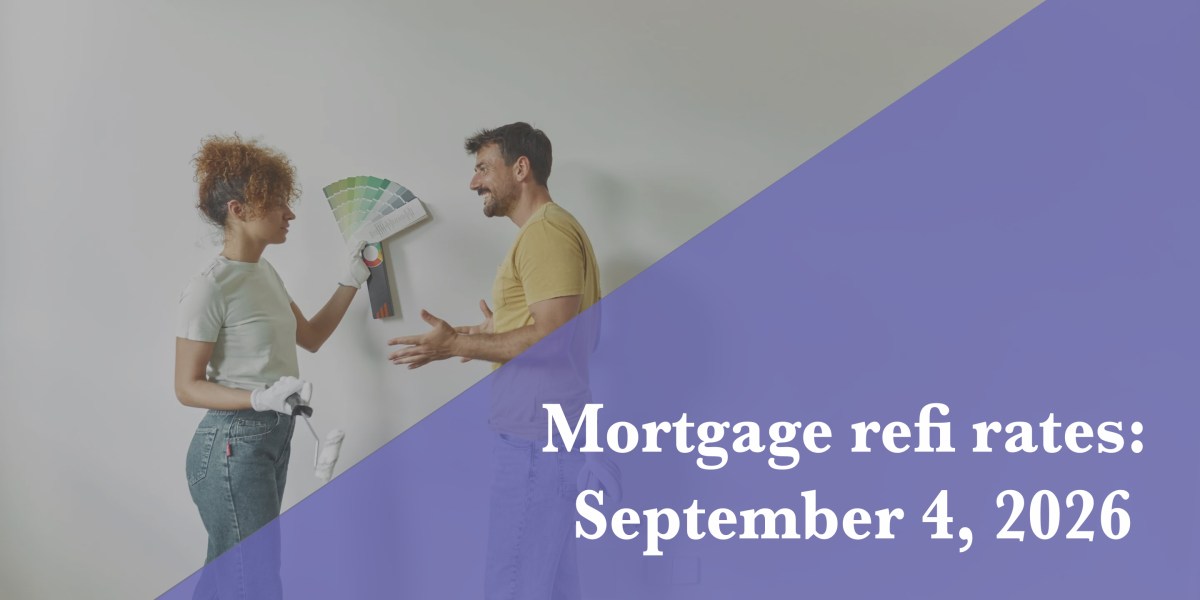 Current refi mortgage rates report for Sept. 4, 2026 | Fortune