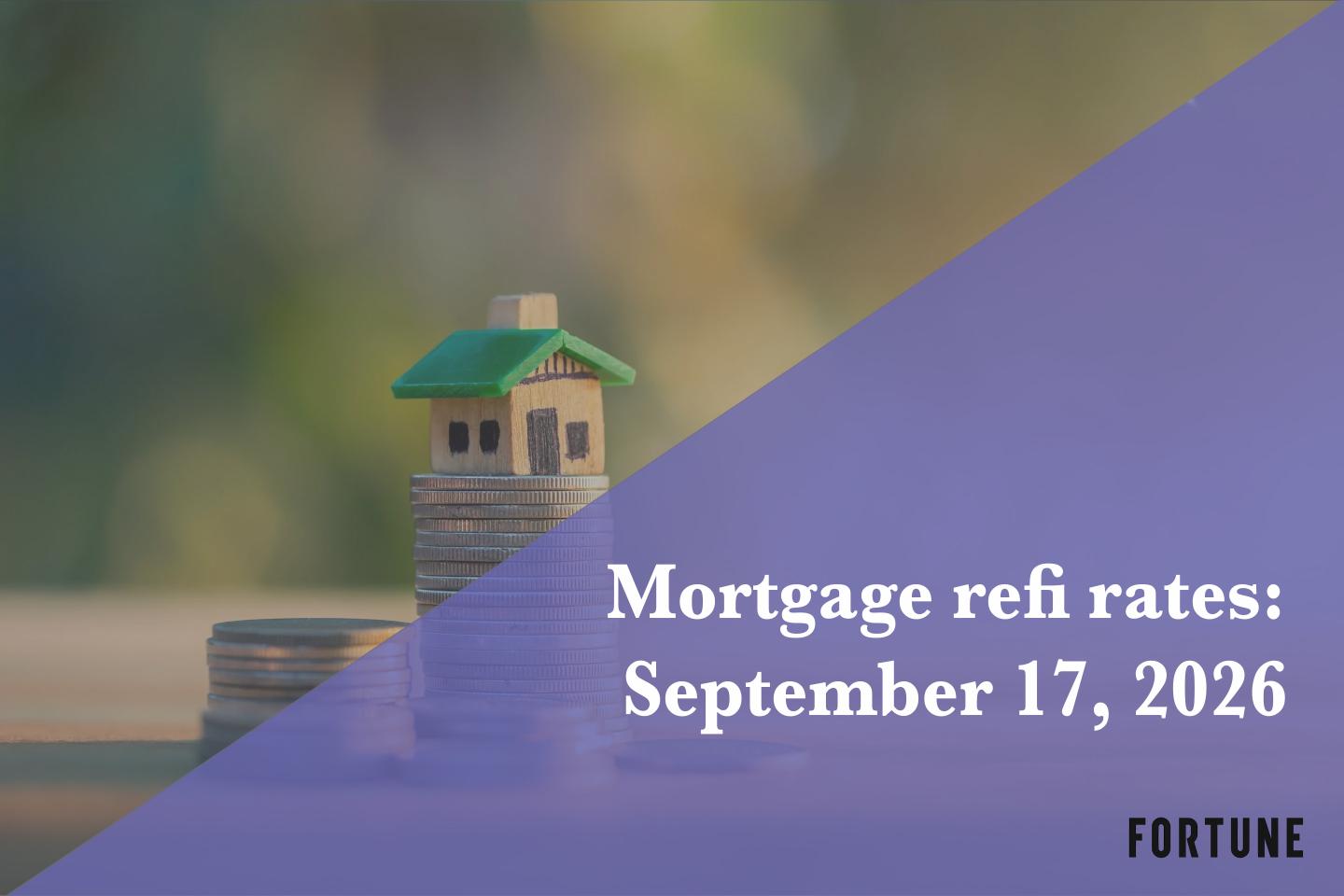 Current refi mortgage rates report for Sept. 17, 2026