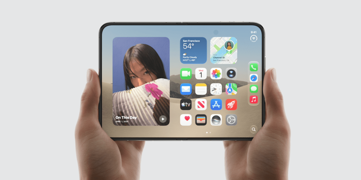 Apple unveils foldable iPhone Duo Apple unveils foldable iPhone Duo