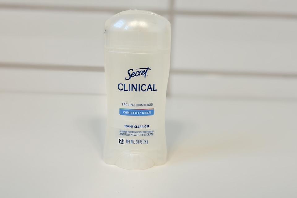 Secret as best deodorant