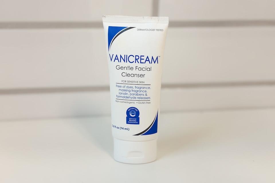 Vanicream as best face wash for sensitive skin