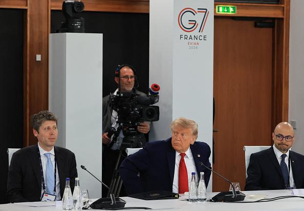 Trump, Demis Hassabis, and Sam Altman