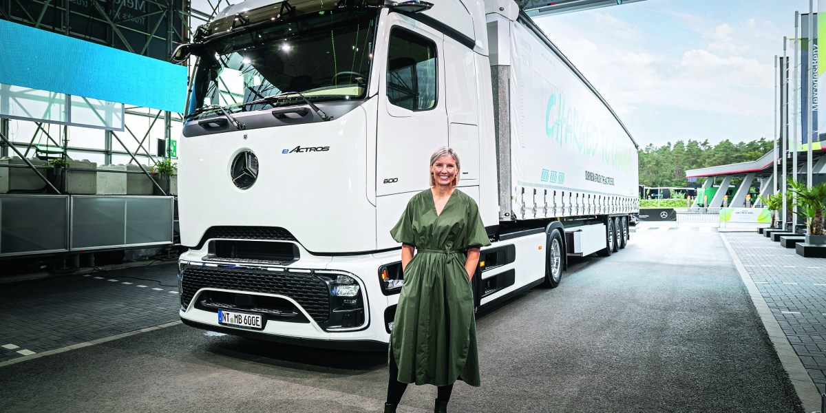Karin R&aring;dstr&ouml;m is steering Daimler Truck in a new direction as the world&rsquo;s biggest truckmaker faces a growing challenge from China