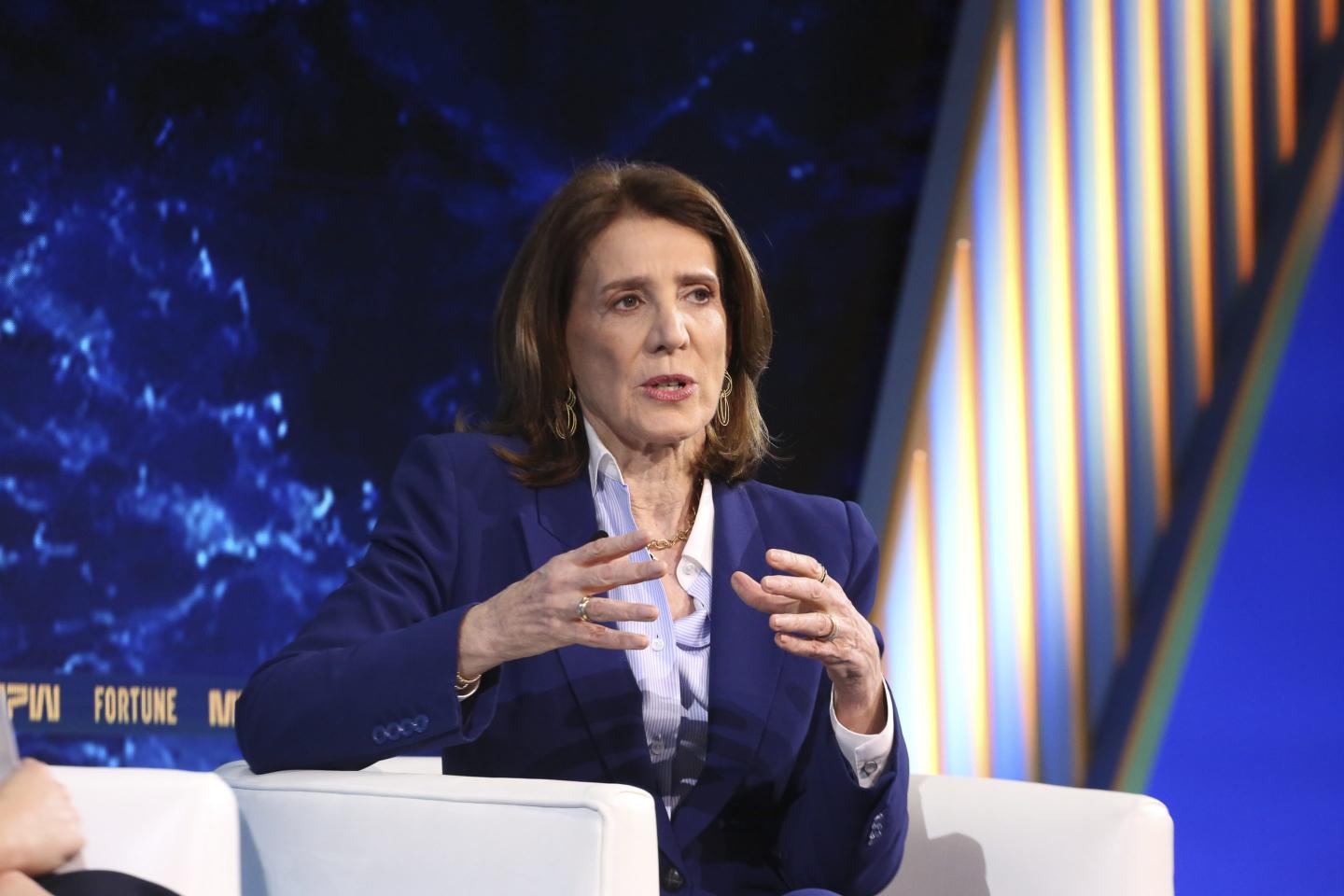 Ruth Porat, Alphabet and Google’s President and Chief Investment Officer, and formerly its CFO.