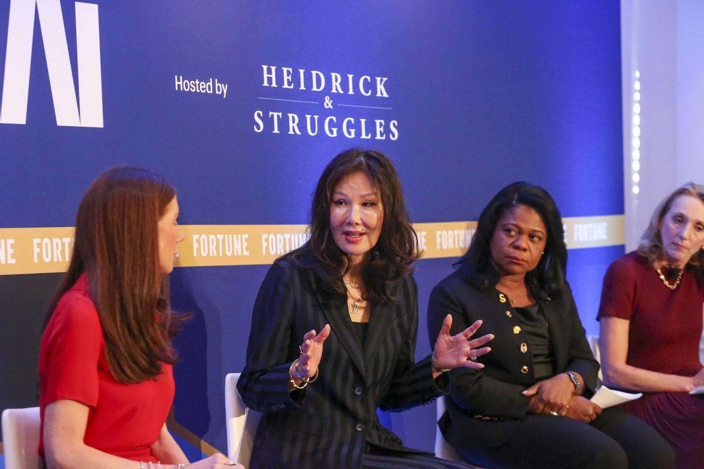 Leaders from Heidrick & Struggles, TwinPoint Collective, Black Women on Boards, and Logitech
