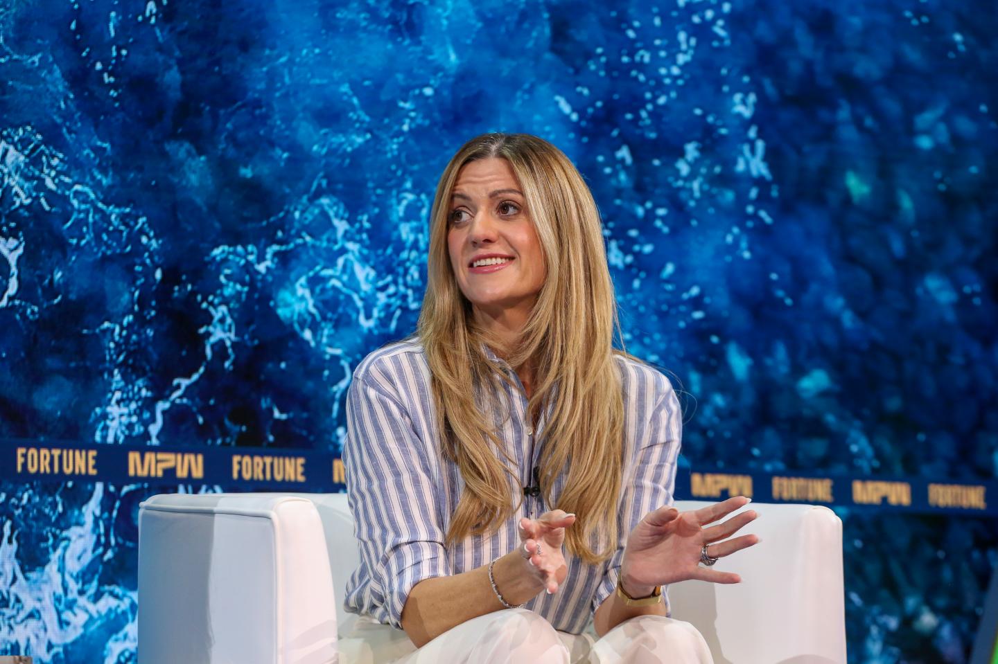 OnlyFans CEO Keily Blair at the 2026 Fortune Most Powerful Women Summit. 