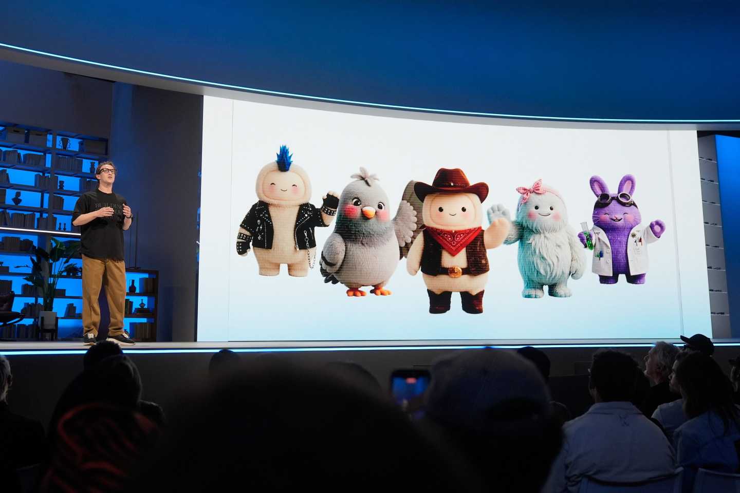 Meta CEO Mark Zuckerberg speaks during the Meta Connect conference, Wednesday, Sept. 23, 2026, in Menlo Park, Calif.