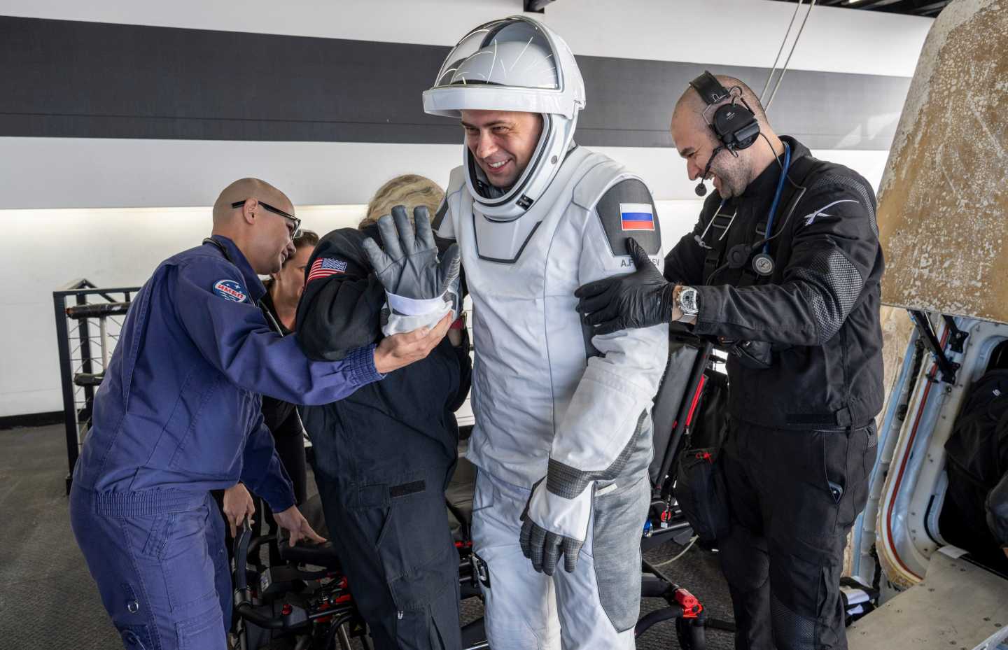 ‘We are so excited to be back’: SpaceX’s recovery ship brought back four astronauts to Earth after an eight-month mission