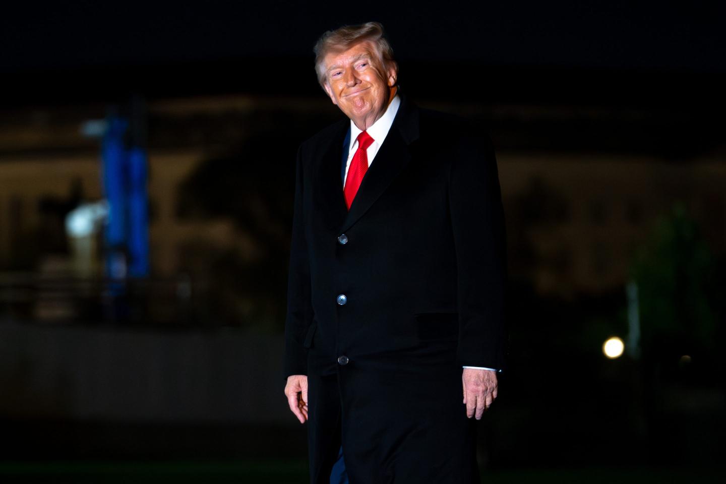 A watchdog coalition argued the ads misused government funds to promote Trump’s political message ahead of the midterms.