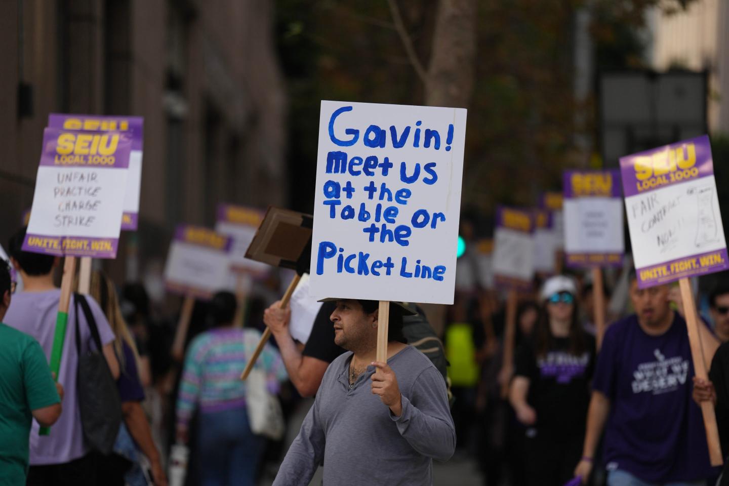 The strike follows an order by Newsom requiring state workers to return to the office four days a week by July 1.