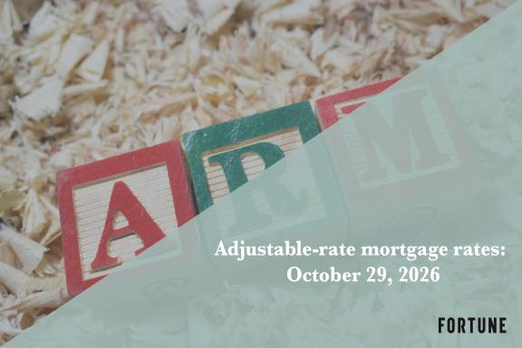 Reporting Layout Icons Current ARM mortgage rates report for Oct. 29, 2026 | Fortune