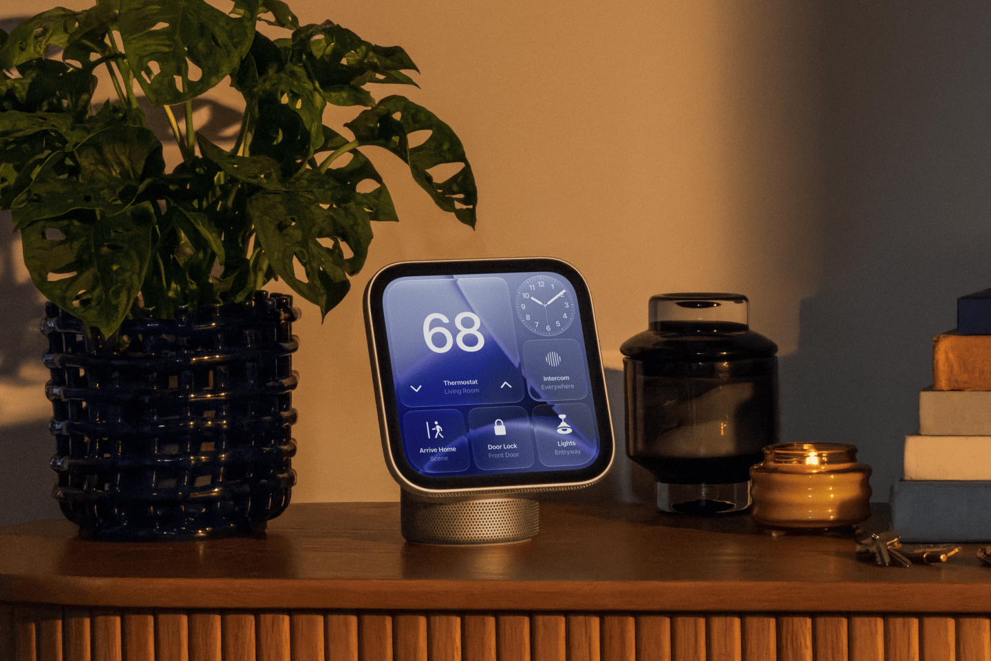 Apple’s new HomeView device.