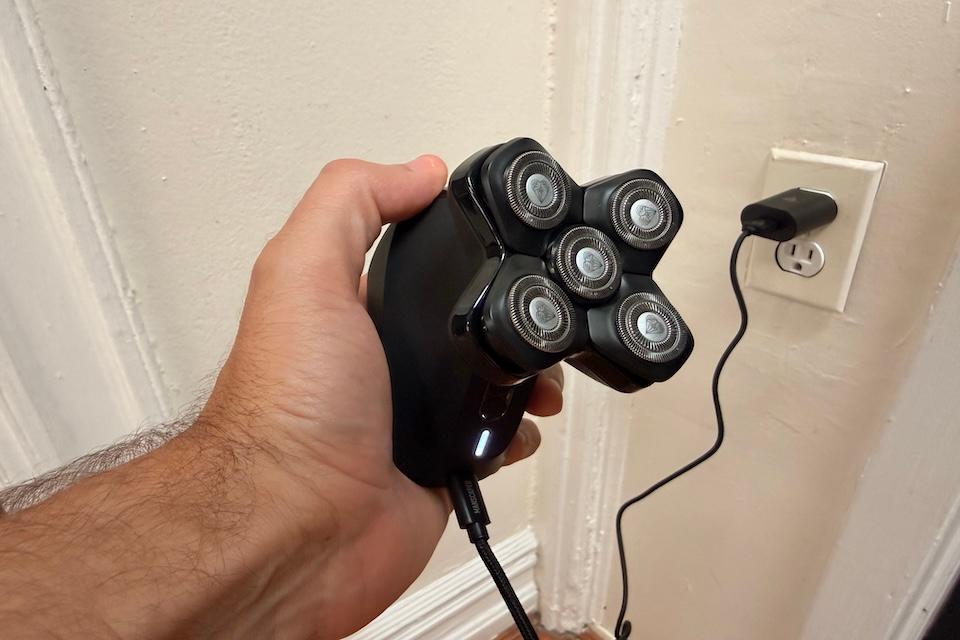 Our tester with the best head shaver for men