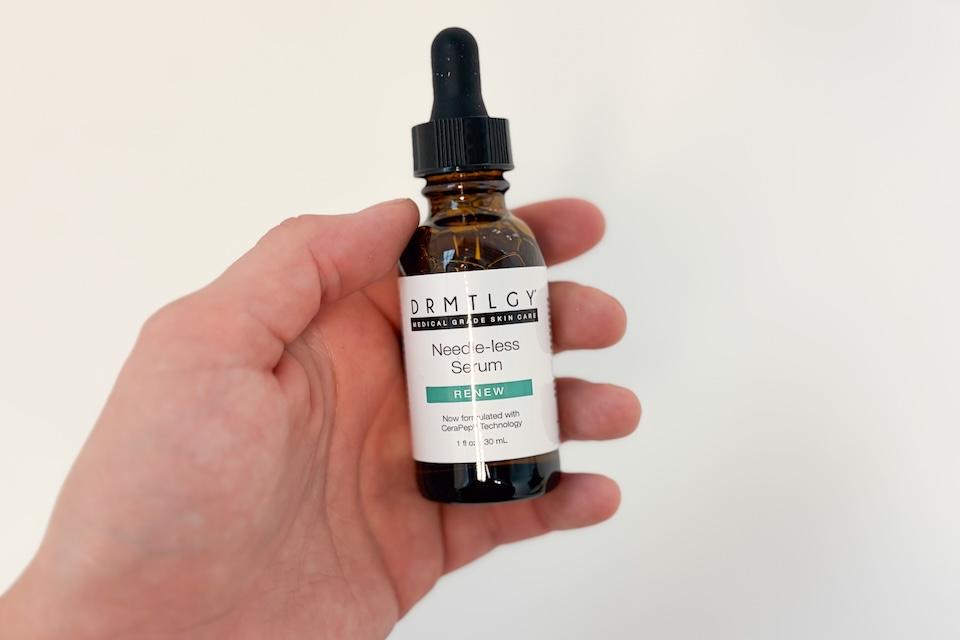 Our tester with the best anti-aging serums