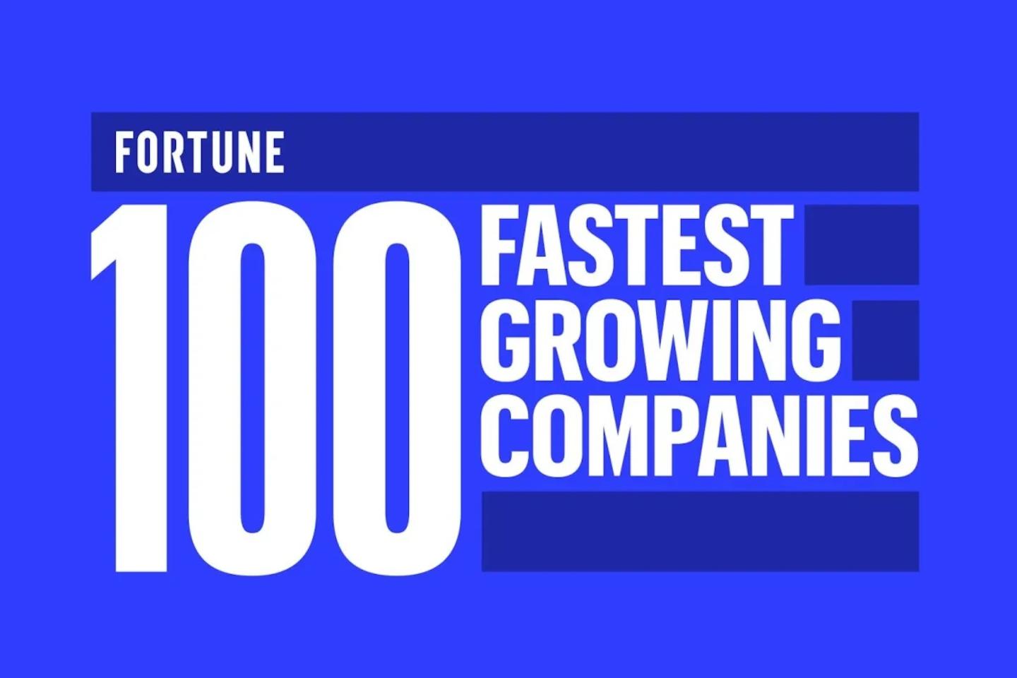 Fortune 100 Fastest-Growing Companies logo