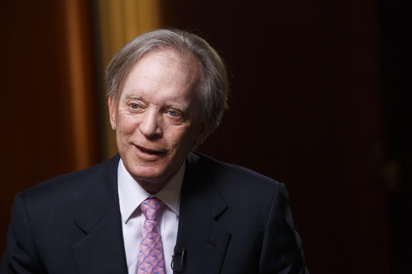 Bill Gross, co-founder of Pacific Investment Management Co. (PIMCO), speaks during a Bloomberg Television interview at the Bloomberg FI16 event in Beverly Hills, California, U.S., on Wednesday, May 25, 2016.