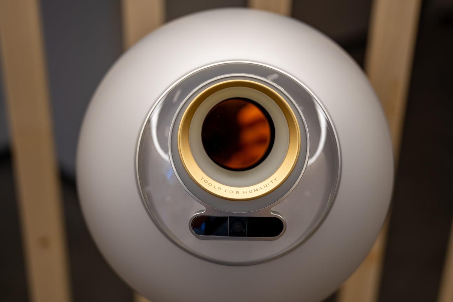 World's biometric scanning Orb in San Francisco, California on May 13, 2025. (Photo: Smith Collection/Gado/Getty Images)