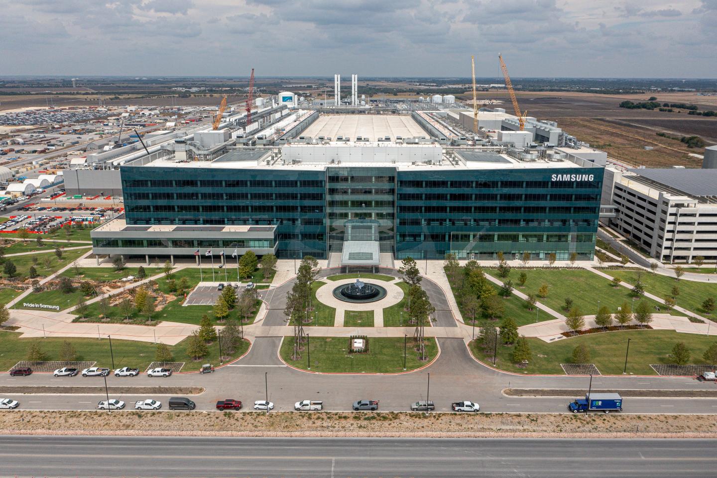 The Samsung plant in Taylor, Texas.