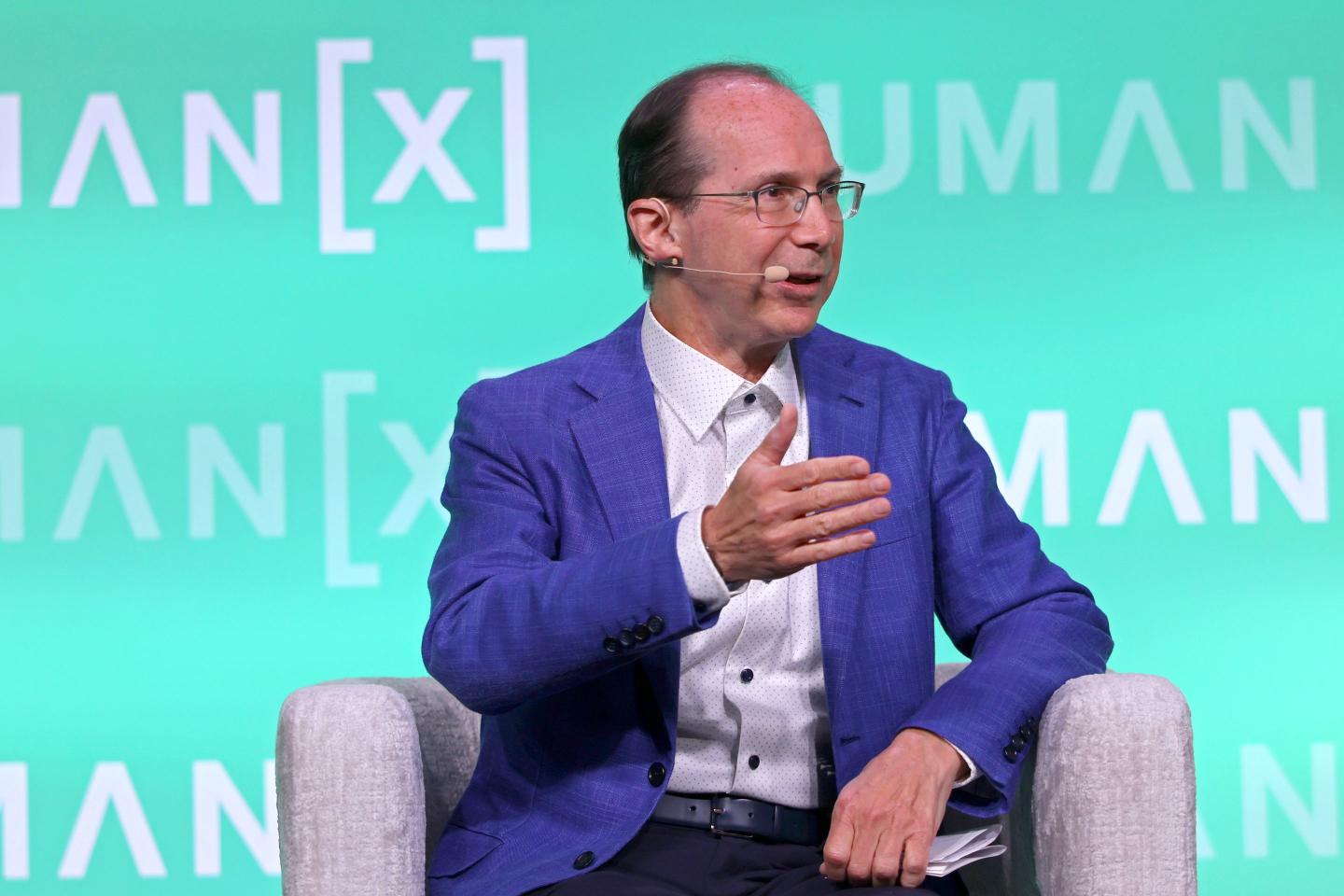 Bill Gross speaks onstage during the "Powering the Full Customer Journey" panel at the HumanX Conference San Franciso 2026 at Moscone Center South on April 07, 2026 in San Francisco.
