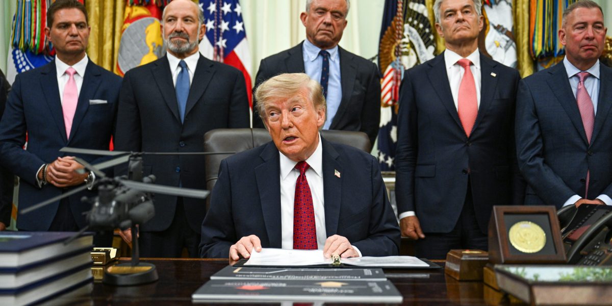 Trump’s pharma holdings surged from $1.7 million in 2024 to $56.2 million as drugmakers gained Medicare exemptions, Democrats say