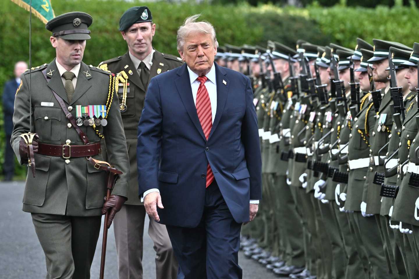 Photo of Donald Trump in Dublin