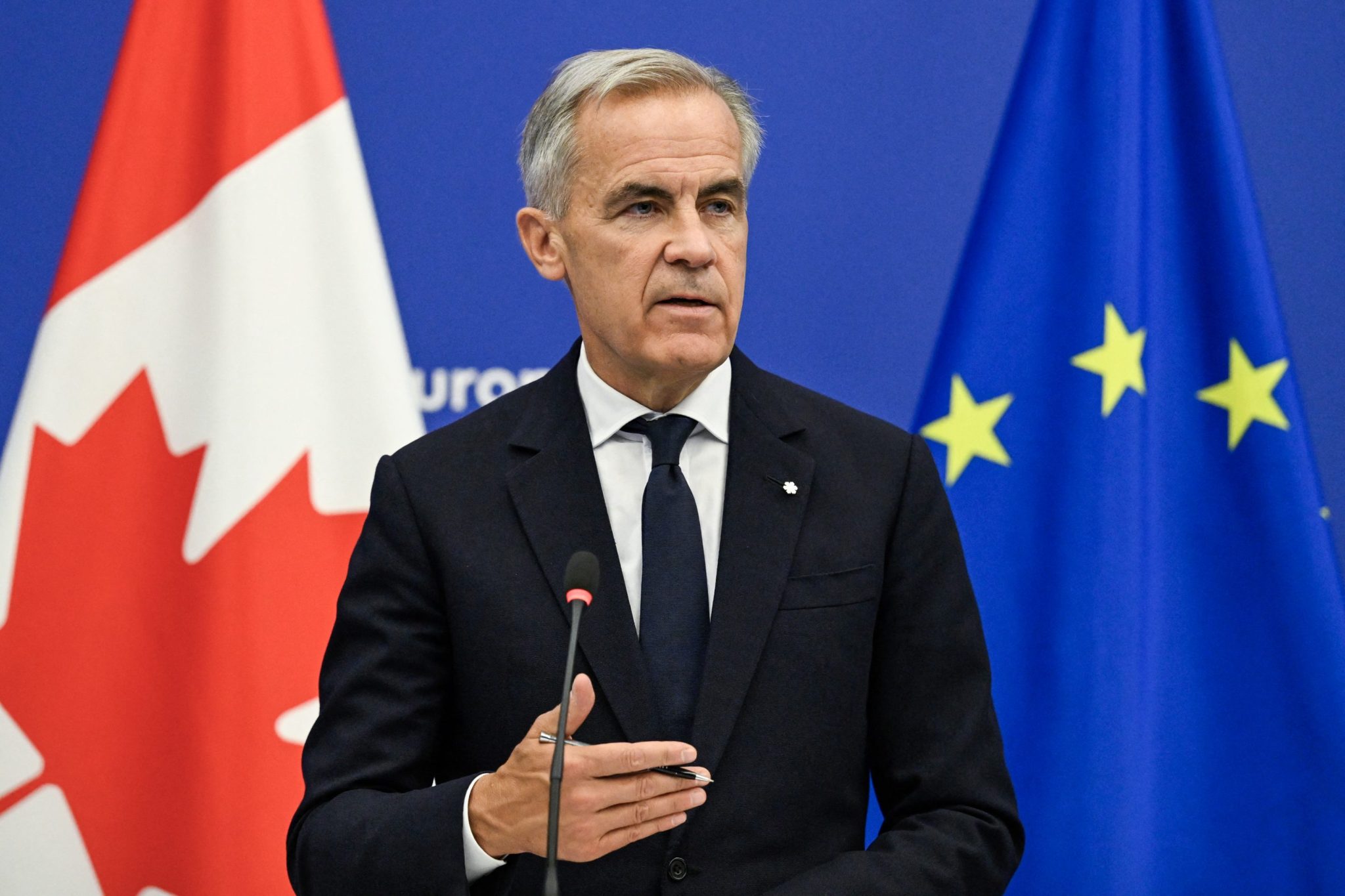 ‘The most European of non-European countries’: Canada looks to become an ‘associate member’ of the EU as ‘economic pressure’ from the U.S. looms
