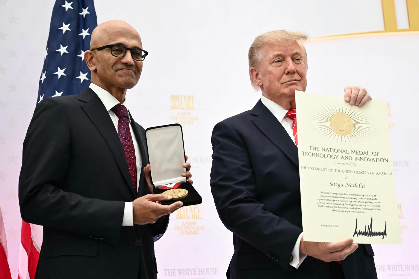 Satya Nadella went from an H-1B worker to Microsoft CEO. The Trump administration just shut that path for his employees