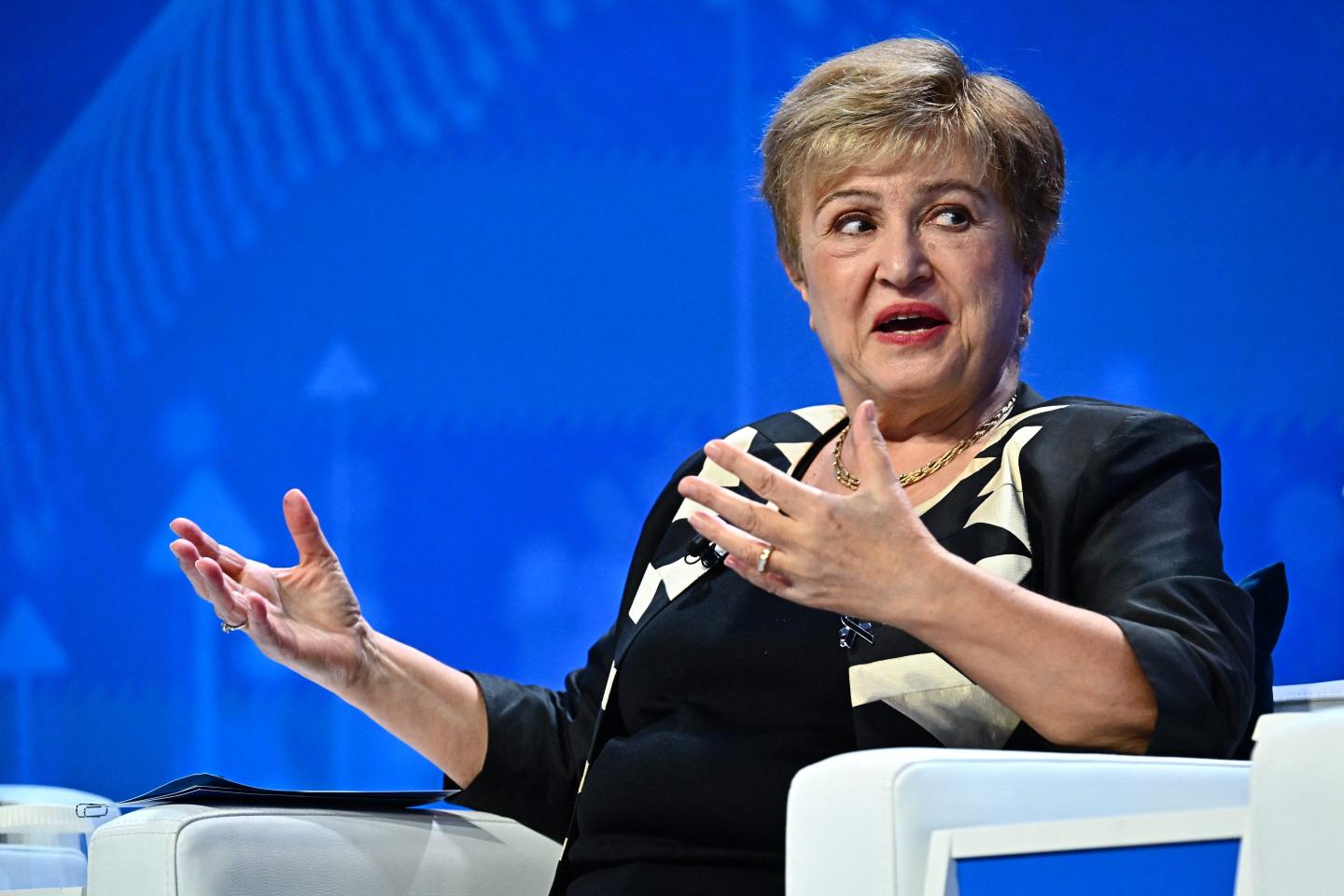 IMF chief and managing director Kristalina Georgieva.