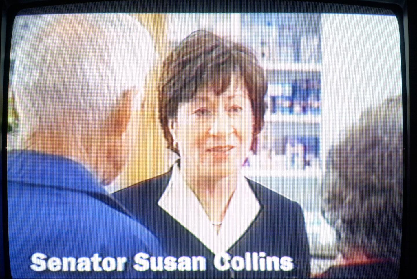 A Susan Collins–aligned super PAC just aired TV ads in Portland, Ore.