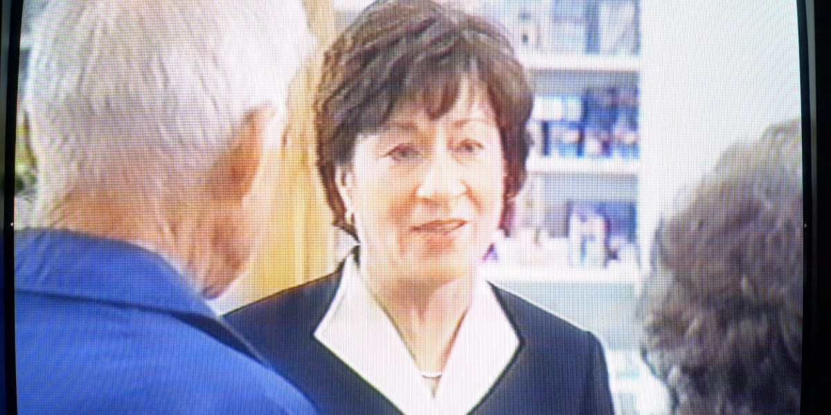 Susan Collins’ allies spent ,000 attacking her rival in the wrong Portland