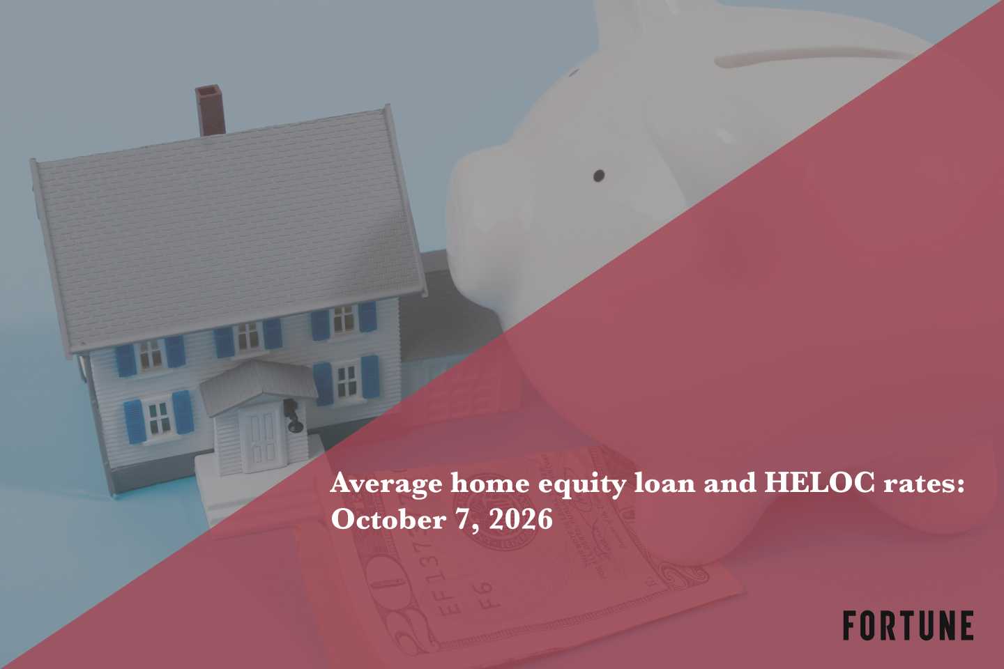 Today’s home equity loan and HELOC rates, Oct. 7, 2026