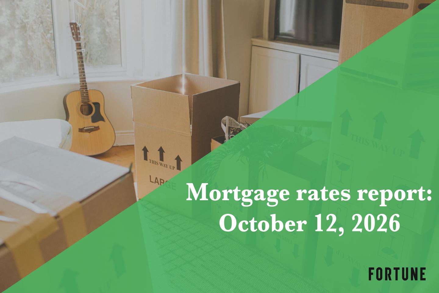 Mortgage rates today, Oct. 12, 2026: Small fluctuations, but rates still elevated