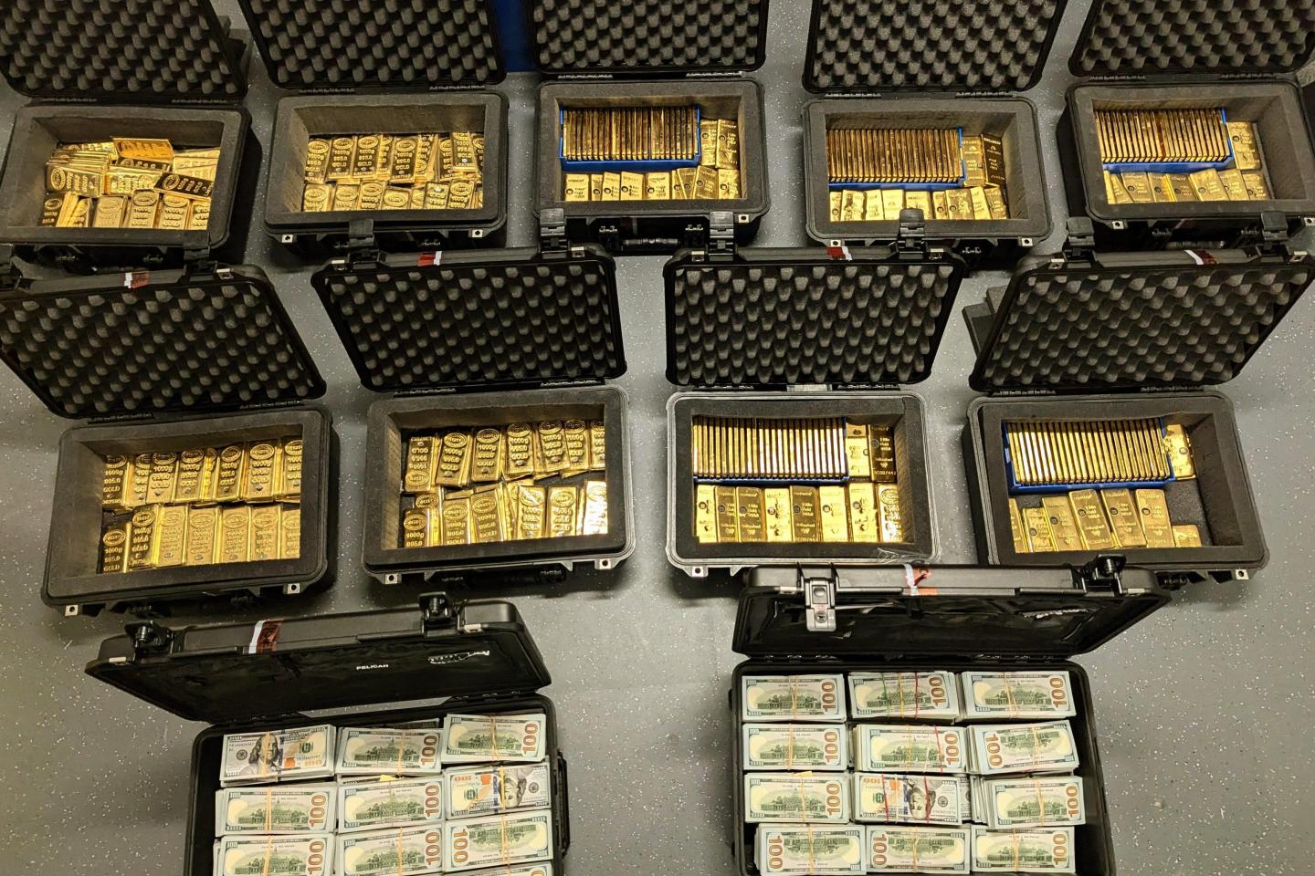 Gold bars